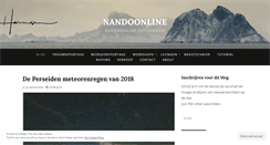 Desktop Screenshot of nandoonline.com