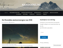 Tablet Screenshot of nandoonline.com